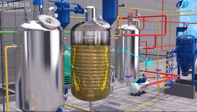 vegetable oil deodorization machine