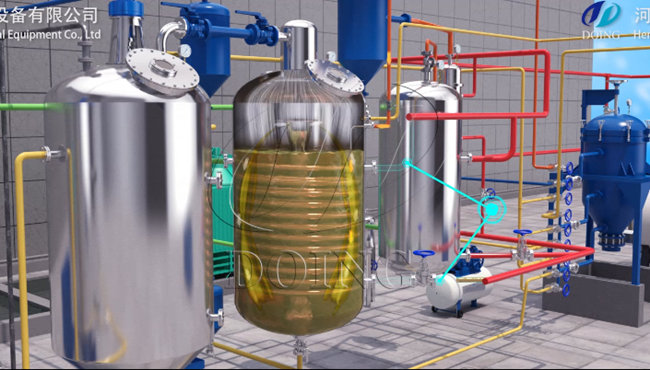 vegetable oil deodorization machine 