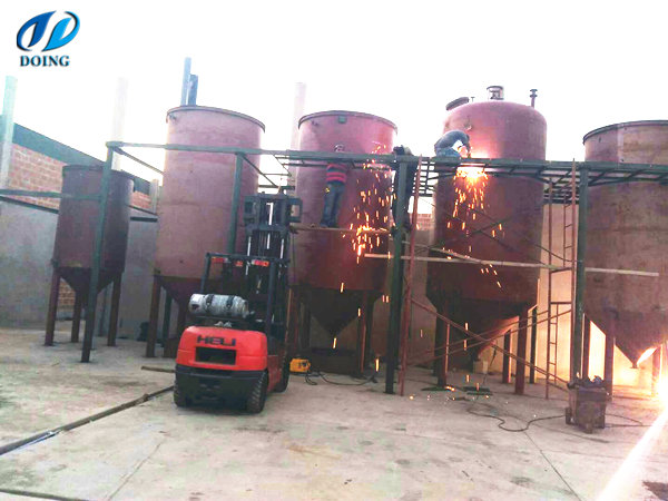 olive oil refining machine 