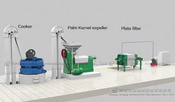 palm kernel oil extraction process