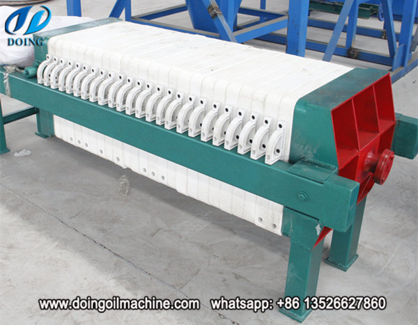 plate and frame oil  filter press machine 