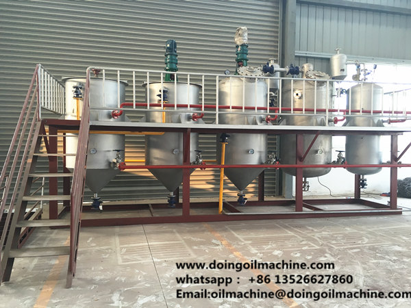 small palm oil refining machine 