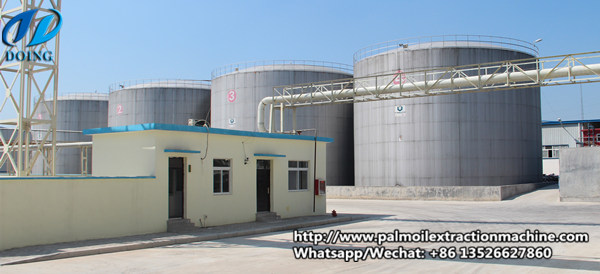 sunflower oil refinery plant