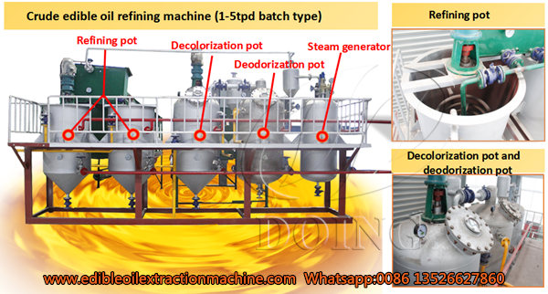 sesame oil refining machine