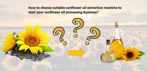 sunflower oil extraction machine 