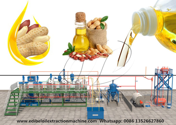 peanut oil refining machine 