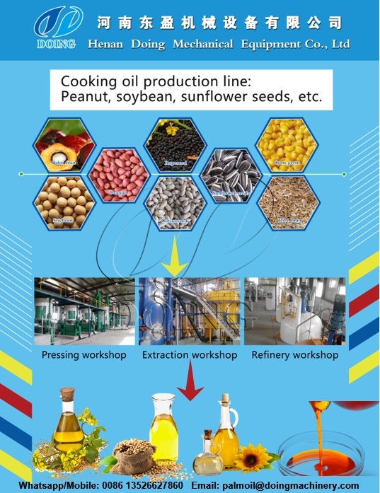 sunflower oil processing machine