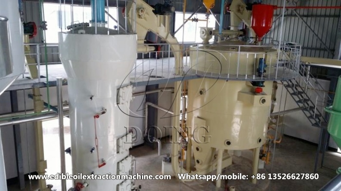 sunflower oil solvent extraction plant