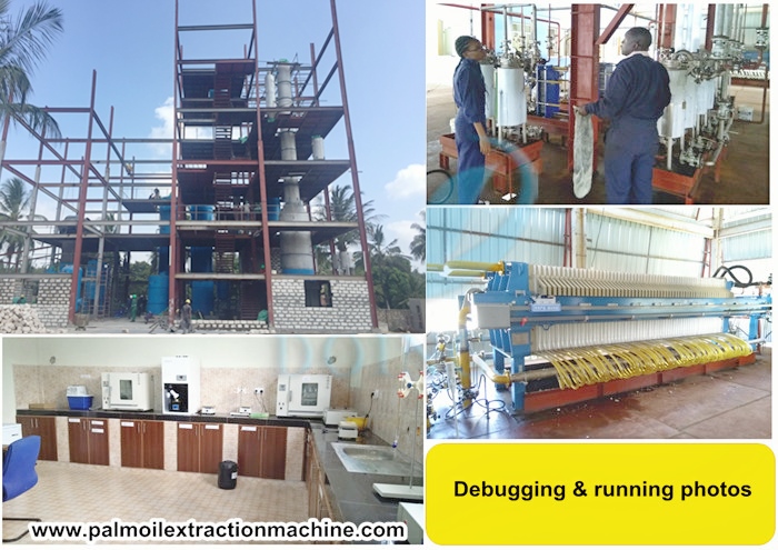 edible oil refining machine 