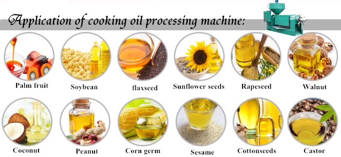 cooking oil production machine