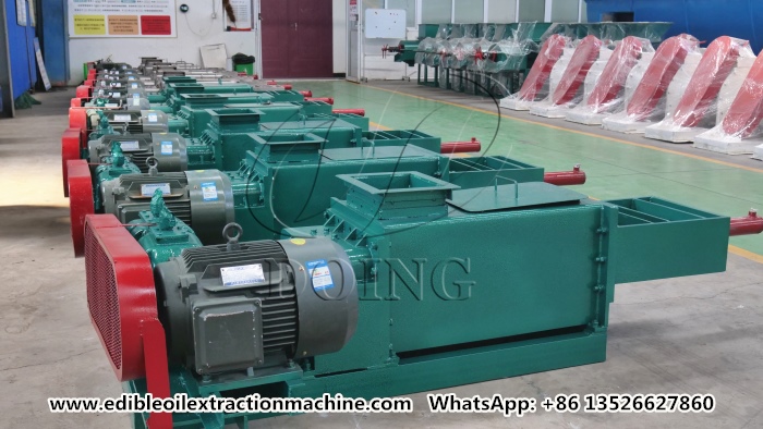 double screw palm oil press machine