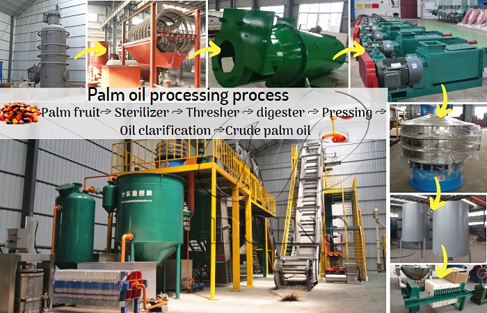 palm oil processing machine