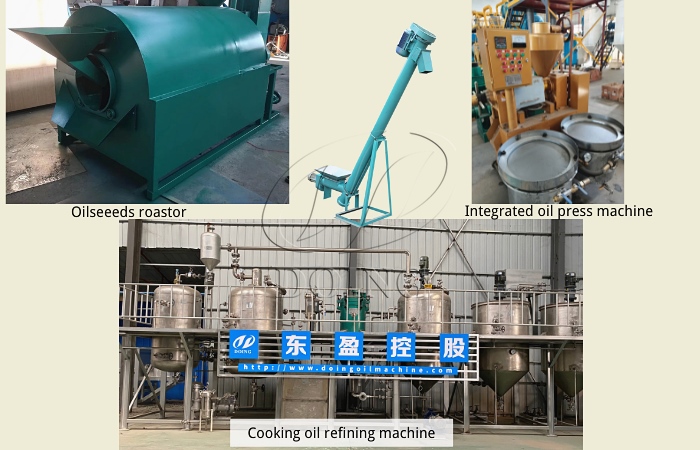 peanut oil processing equipment