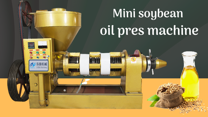 soybean oil press machine