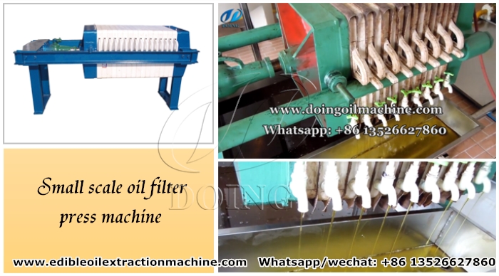 cooking oil filter machine