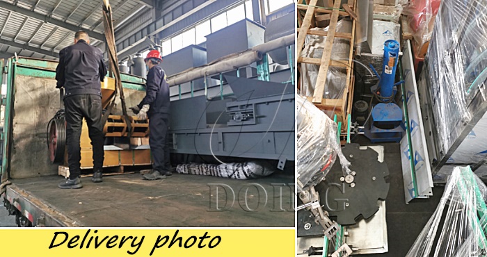 cooking oil processing machine delivery photo