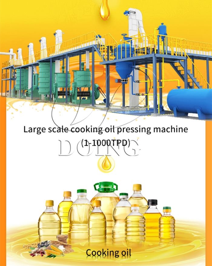 cooking oil processing machine 