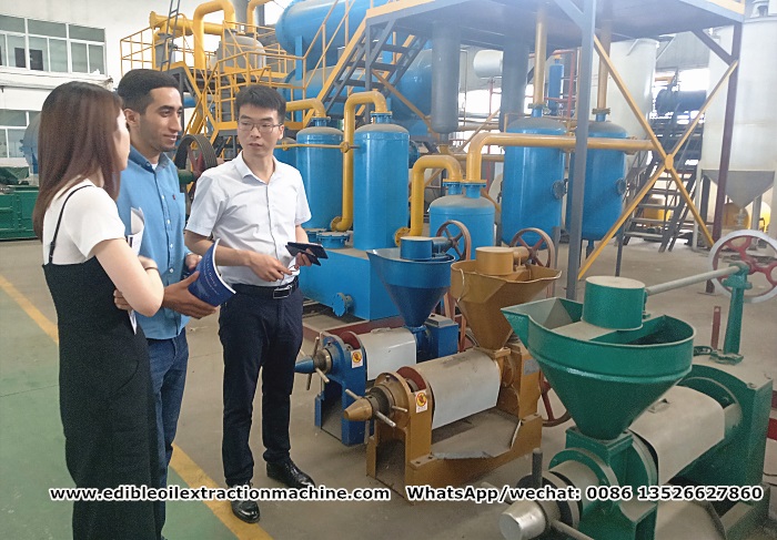 sunflower oil press machine