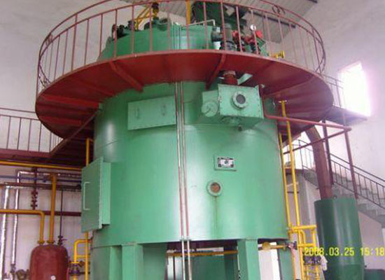 Corn germ oil solvent extraction plant