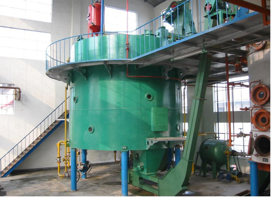 Sesame oil solvent extraction plant