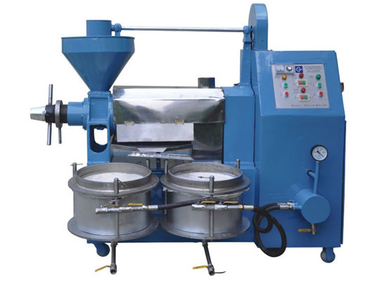 Integrated cottonseed oil press machine with filter