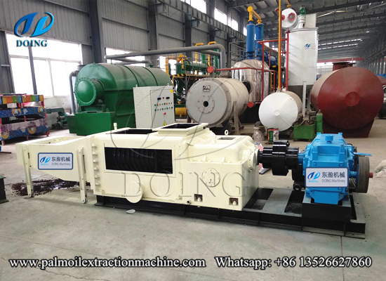 Mexico 15tph palm oil making machine is delivering