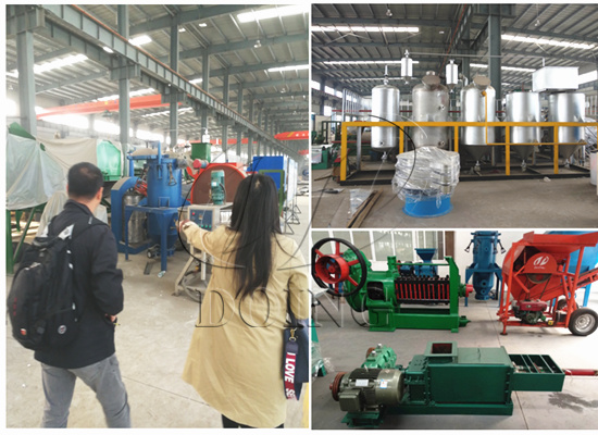 Philippines customer signed the palm oil processing machine contract with DOING Group
