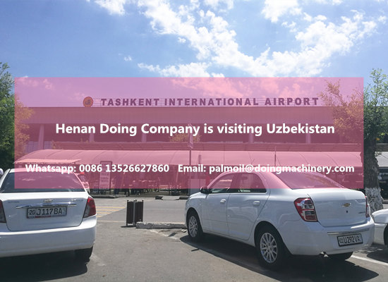 Henan Doing Company is visiting Uzbekistan, welcome top meet us