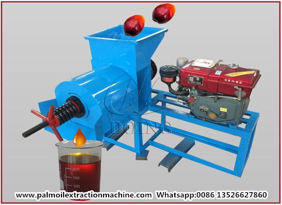 Nigerian customer purchased 2 sets of palm oil pressing machine from Henan Doing Company and paied the full money