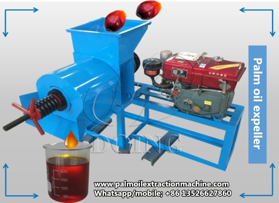 Automatic palm oil expeller machine working video and customer feedback