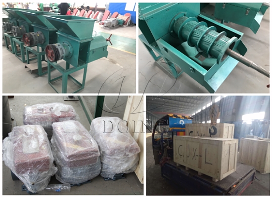 5 sets palm oil press machine will be transported to Sierra Leone