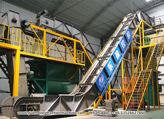 Standard small scale palm oil mill plant working process introduction video