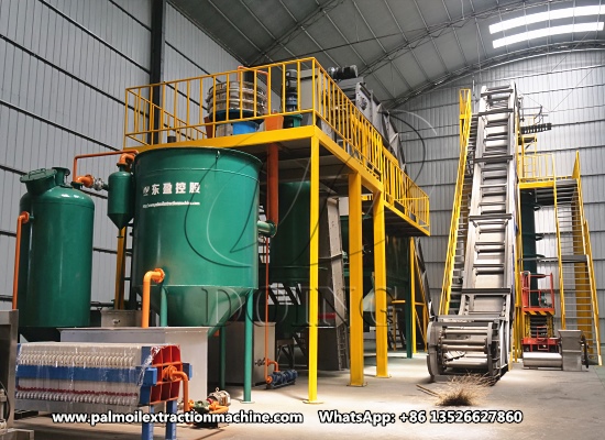 Small scale palm oil processing machine model has been established in Henan Glory Company