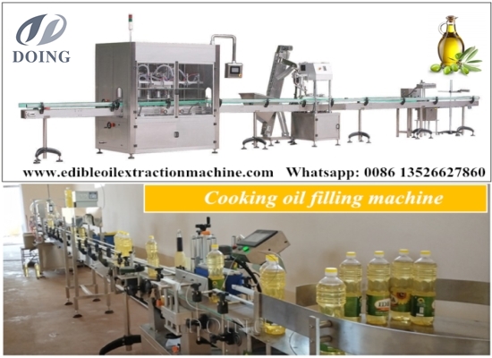 Peru customer ordered a cooking oil filling line from Doing Company