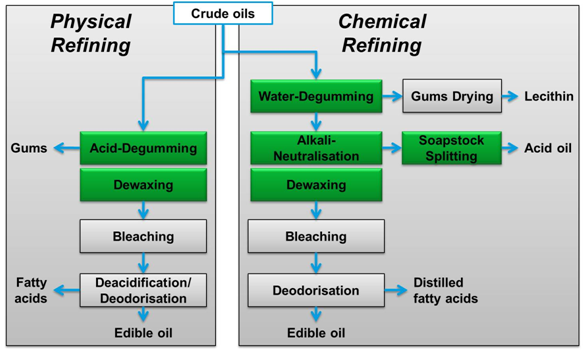 peanut oil refinery process
