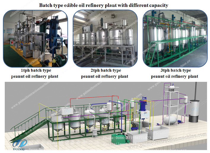 rice bran oil refinery plant 