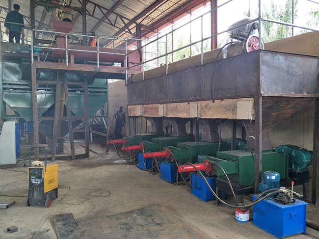 palm oil presser machine