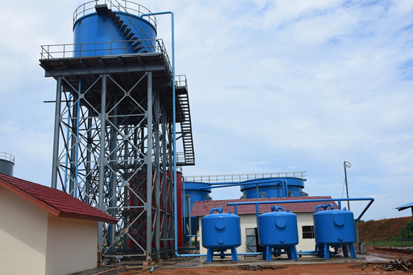 raw water treatment station