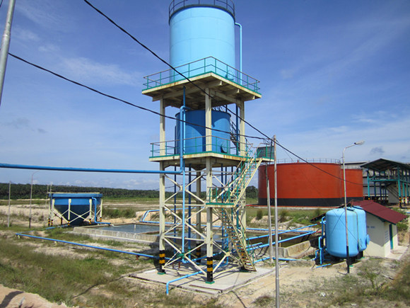 effluent treatment station 