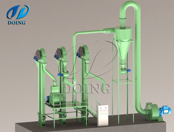 palm kernel cracaking and separating machine 