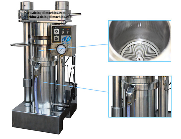 hydraulic sesame oil press machine 