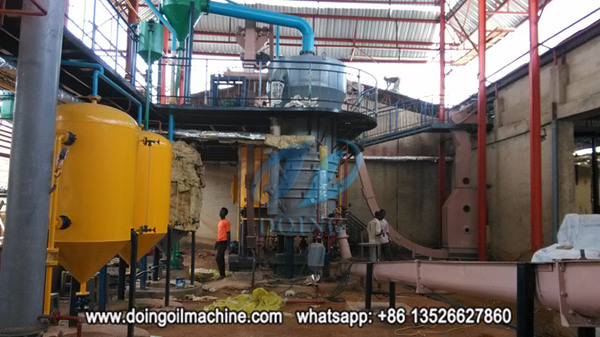 peanut oil solvent extraction plant 