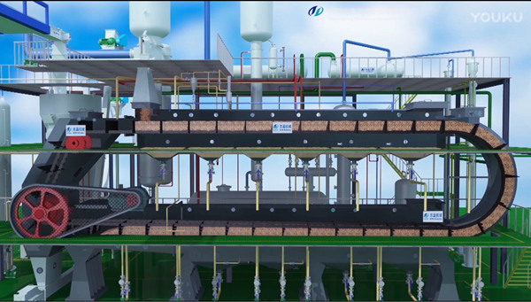 Rice bran oil solvent extraction plant 