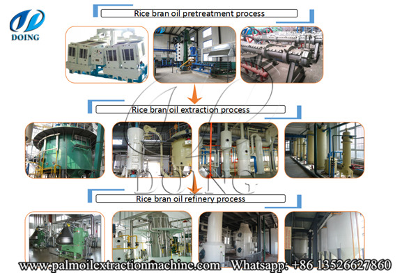 rice bran oil extraction machine 