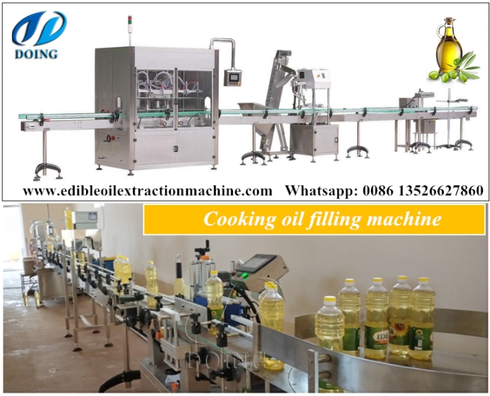 cooking oil filling machine 