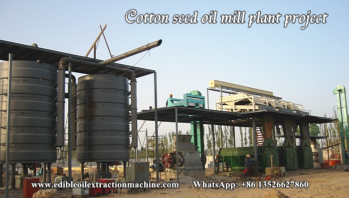 cotton seed oil processing machine