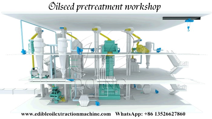 oilseed pretreatment machine 