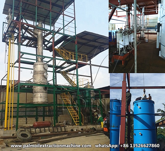 palm oil refinery anf fractionation plant