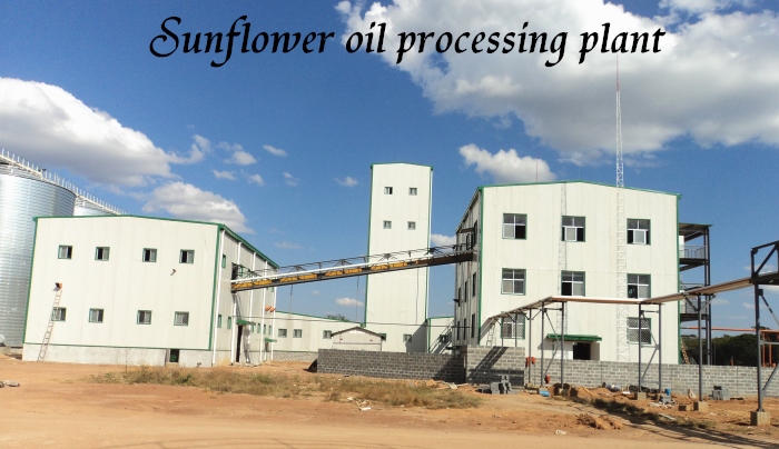 sunflower oil processing plant