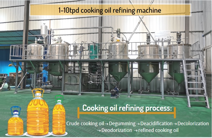 peanut oil refining machine 